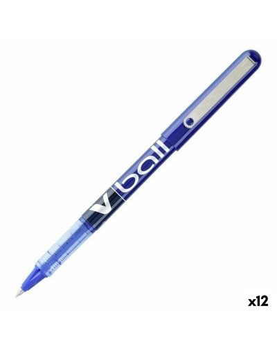 Bolígrafo Roller Pilot V Ball 0,7 mm Azul (12 Unidades)