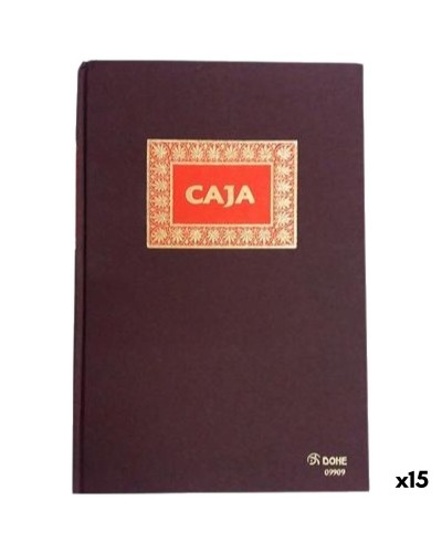 Kontobok DOHE Röd Ark 100 Blad (15 antal)