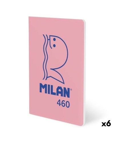 Notizbuch Milan Rosa A5 24 Blatt (6 Stück)