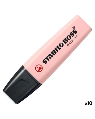 Marqueur fluorescent Stabilo NATURECOLORS WILDFLOWE Rose clair (10 Unités)