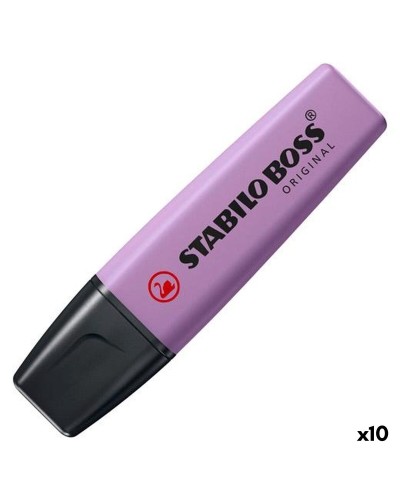 Evidenziatore Stabilo NATURECOLORS WILDFLOWE Lilla (10 Unità)