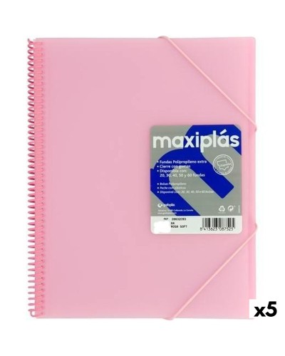 Organiser Folder Grafoplas Light Pink A4 (5 Units)
