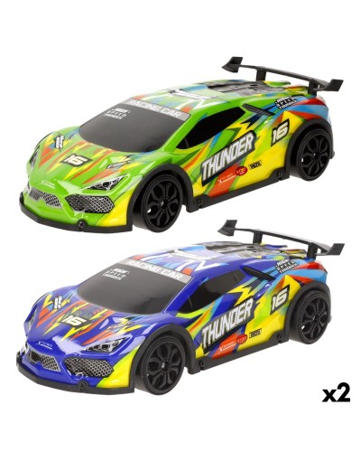 Voiture Télécommandée Speed & Go 24 x 7 x 10 cm (2 Unités)