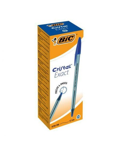 Penna Bic Cristal Exact Azzurro