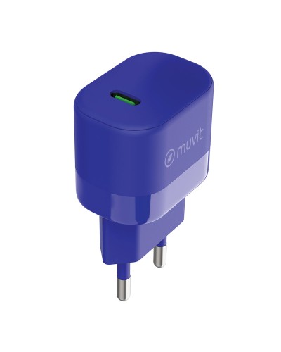 Oplader Muvit for Change Blauw 25 W