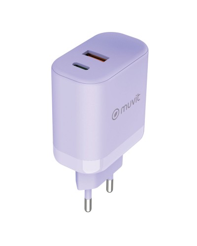 Wall Charger Muvit for Change WCEU24-45-AC Lavendar 45 W