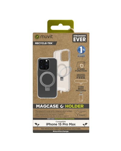 Custodia per Cellulare Muvit for Change iPhone 15 Pro Max Magnetica