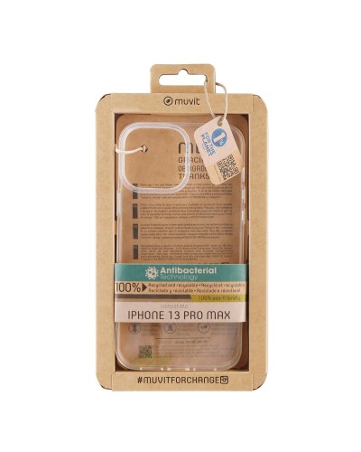 Protection pour téléphone portable Muvit for Change iPhone 13 Pro Max