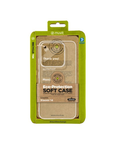 Protection pour téléphone portable Muvit for Change Xiaomi 14