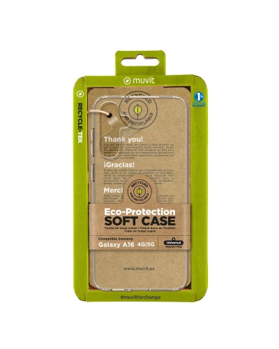 Protection pour téléphone portable Muvit for Change Galaxy A16