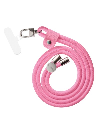 Cordon pour téléphone mobile Muvit for Change Rose