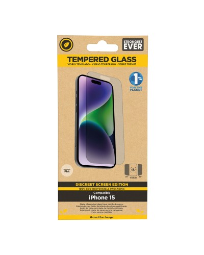 Bildschirmschutz fürs Handy Muvit for Change iPhone 15