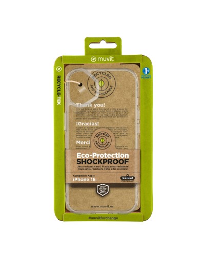 Mobilfodral Muvit for Change iPhone 16