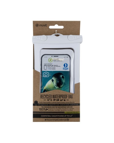 Custodia Subacquea Muvit for Change Bianco Universale 6,5" (6,5")