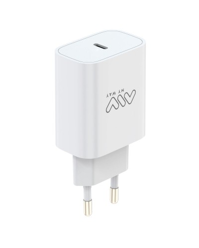 Seinälaturi Myway Valkoinen 25 W