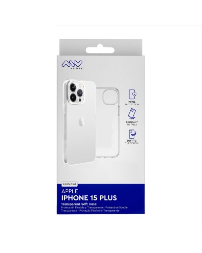 Custodia per Cellulare Myway iPhone 15 Plus