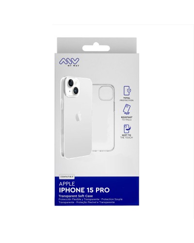 Protection pour téléphone portable Myway iPhone 15 Pro