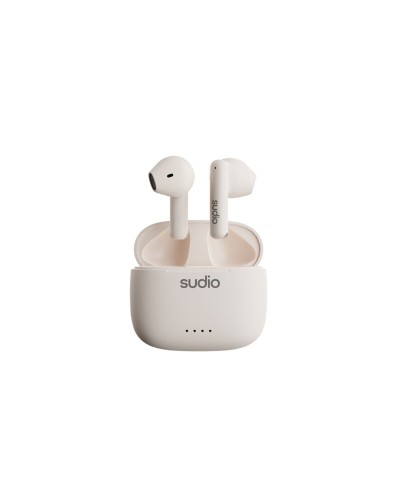 Ear Bluetooth hörlurar Sudio A1 True Wireless Vit