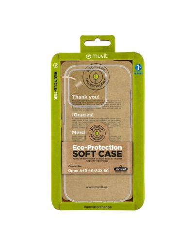 Mobile Phone Case Muvit for Change  Oppo A40