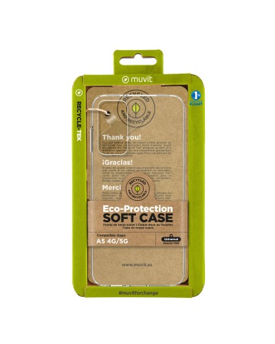 Mobile Phone Case Muvit for Change Oppo A5