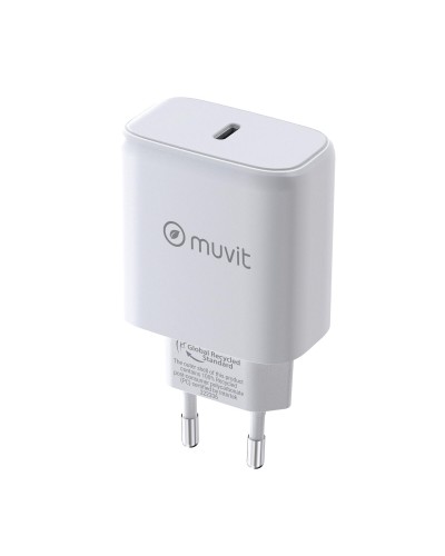 Wall Charger Muvit SN-TC650AD1E45A White 45 W