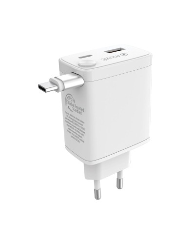 Wall Charger Muvit WCEU63-30-AC2 White 30 W
