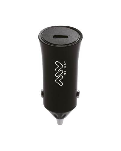 Auto oplader Myway Zwart 20 W