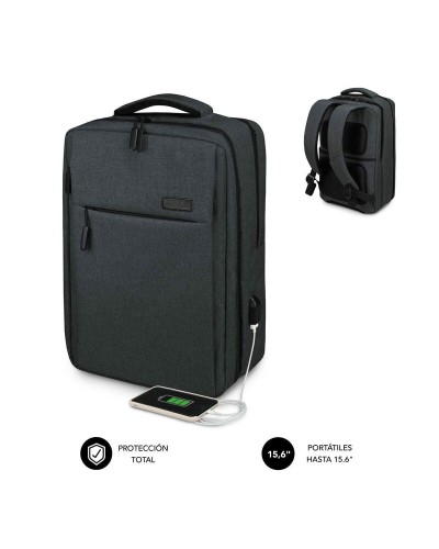 Laptoptasche Subblim SUB-BP-3EAP100 Grau