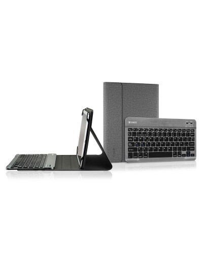 Custodia per Tablet e Tastiera Subblim SUB-KT2-BT0002 Grigio Qwerty in Spagnolo