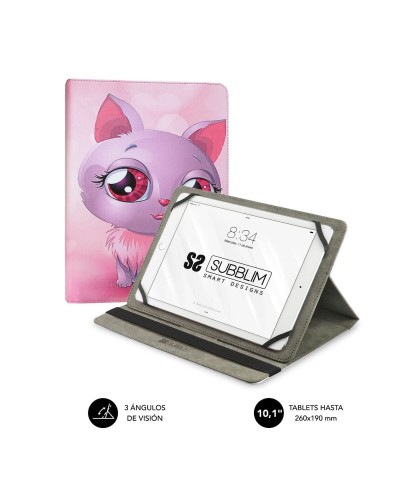 Tablet kap Subblim SUB-CUT-4TC002 Roze