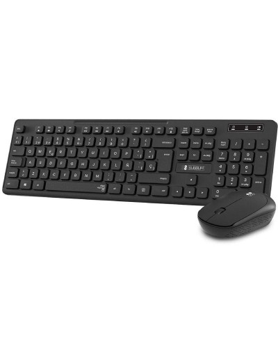 Clavier et souris sans fil Subblim SUBKBC-CSSW10 Noir Espagnol Qwerty QWERTY
