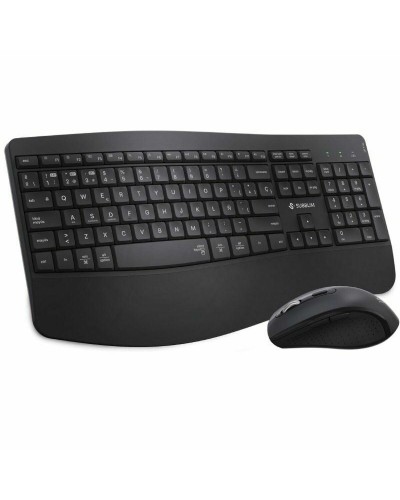 Tastiera e Mouse Subblim SUBKBC-DCOPW2 Nero Spagnolo Qwerty in Spagnolo QWERTY