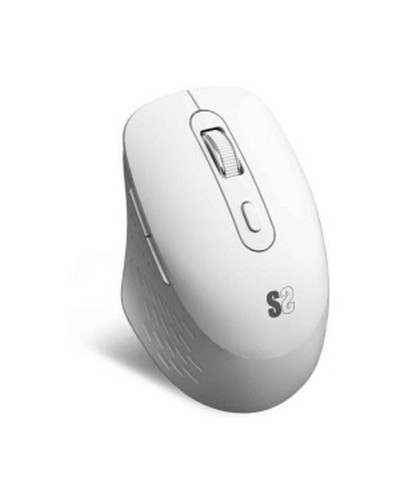 Schnurlose Mouse Subblim SUBMO-EDCUR02 Weiß 1600 dpi