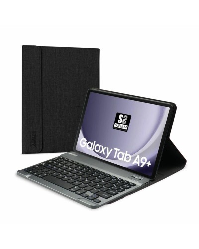 Tablet kap Subblim SUBKT3-BTS060 Zwart Qwerty Spaans