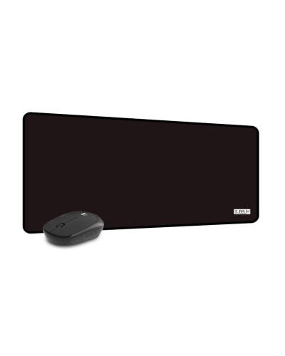 Gaming Mouse and Mat Subblim Harm XL Black