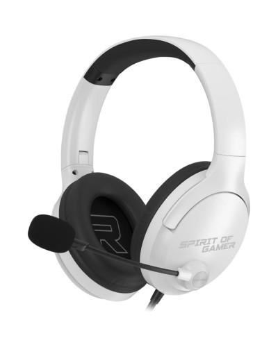 Kuulokkeet mikrofonilla Spirit of Gamer Pro H4 Valkoinen