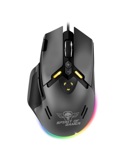 Hiiri Spirit of Gamer Elite M60 Valkoinen RGB 8000 DPI 12000 dpi
