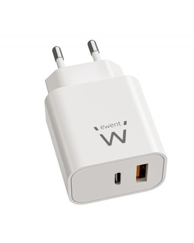 Wandladegerät Ewent EW1318 Weiß 20 W