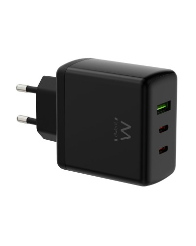 Wall Charger Ewent EW1331 Black 65 W