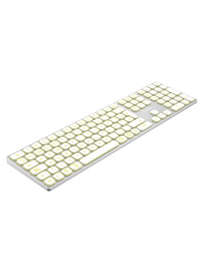 Keyboard and Mouse CoolBox COO-TEW02-BKW White