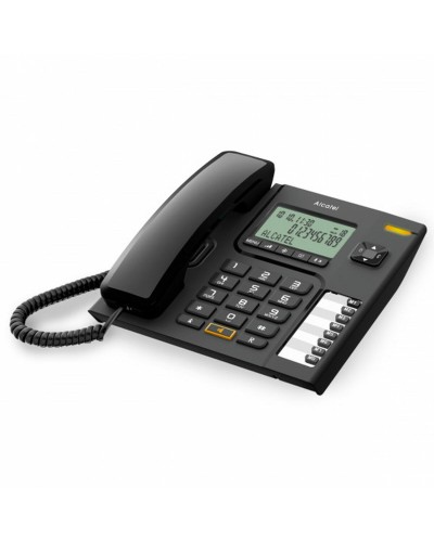Markkabeltelefon Alcatel T76 Svart