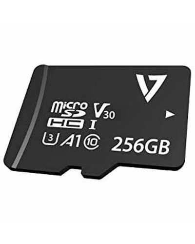 Micro-SD Minneskort med Adapter V7 VPMD256GU3           256 GB