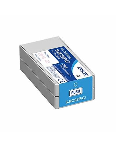 Cartouche d'encre originale Epson SJIC22P(C) Cyan