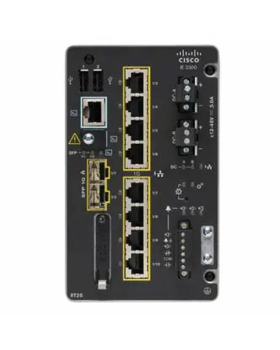Schakelaar CISCO IE-3300-8T2S-E