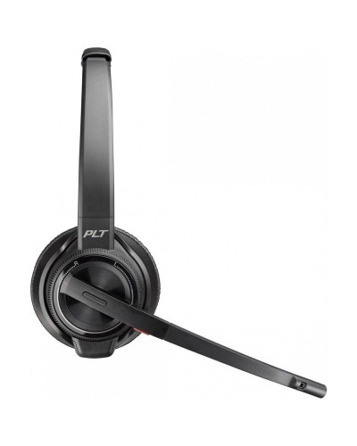 Headphones with Microphone Poly Savi 8220 Uc Black