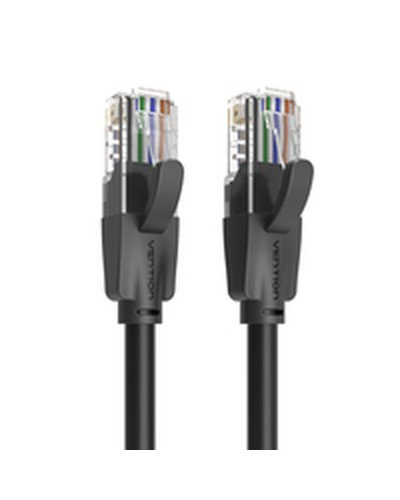 UTP Category 6 Rigid Network Cable Vention IBEBS Black 25 m