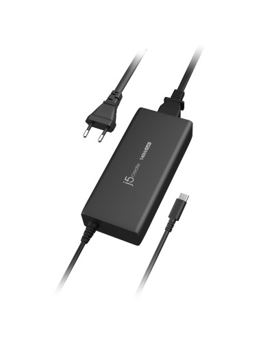 USB-Lader voor Wand j5create JUP17140-EN Zwart