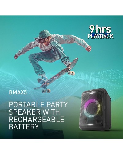 Bärbar Högtalare Panasonic SCBMAX5EK   75W