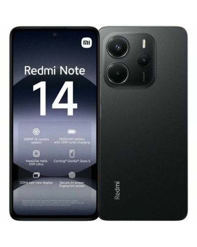 Smartphone Xiaomi Redmi Note 14 HELIO G99 ULTRA 6 GB RAM 128 GB Negro 6,67"