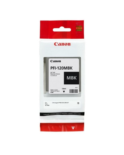 Cartucho de Tinta Original Canon PFI-120MBK Negro mate